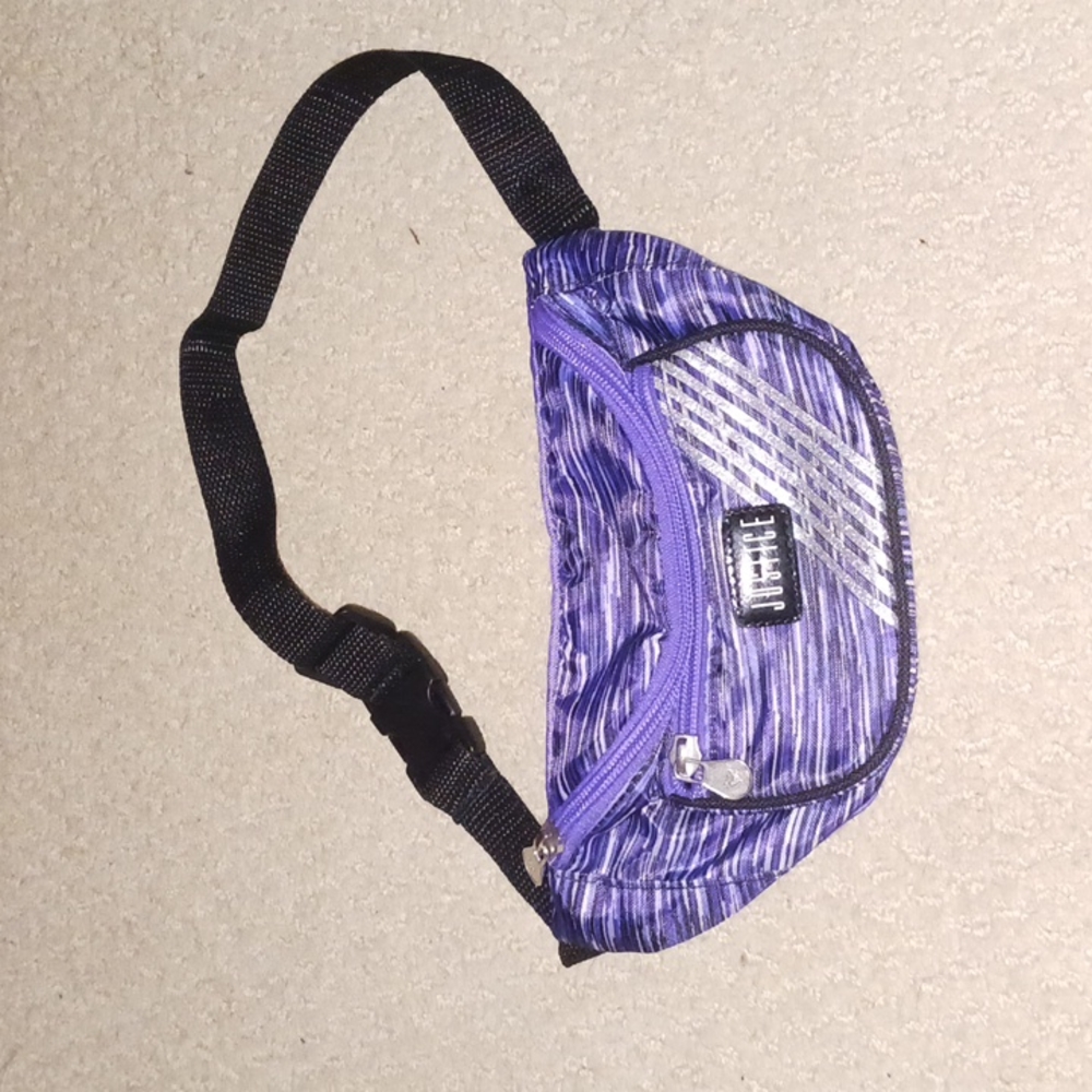 Girls Justice purple fanny pack